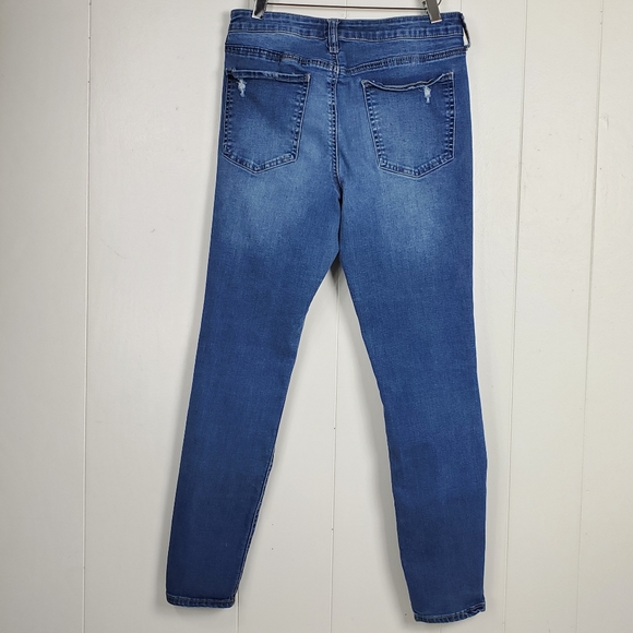 factory distressed jeggings size 11 - Picture 8 of 14